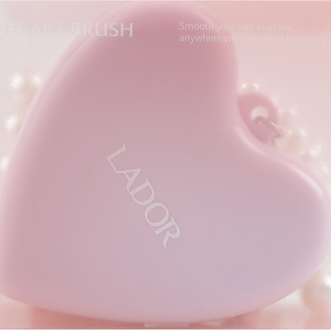 【Limited Gift Box】LADOR Hair Oil Pink Heart Brush Set